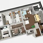 120 M Penthouse, Europa Park -rulantica- Strassburg - Colmar - Schwarzwald, Bis 11 Personnen * Lahr (Baden-Wurttemberg)